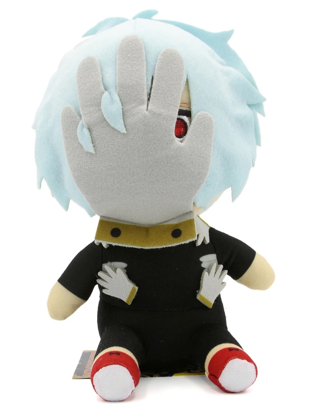 My Hero Academia Tomura Shigaraki 7" Sitting Plush Doll Great Eastern Entertain